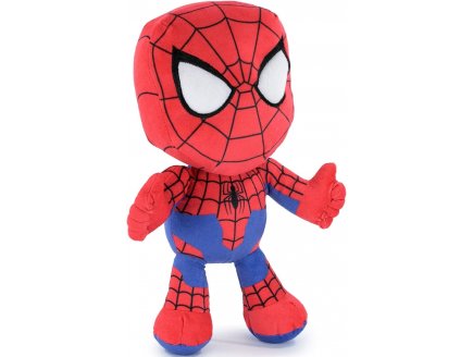 PELUCHE SPIDER-MAN : SPIDERMAN 30 CM - MARVEL - PERSONNAGE DC - PELUCHE LICENCE