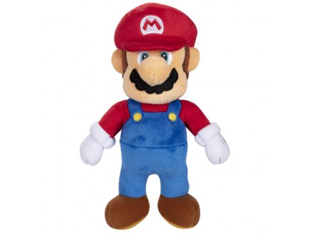 PELUCHE SUPER MARIO 24 CM - PLOMBIER - NINTENDO - PELUCHE LICENCE