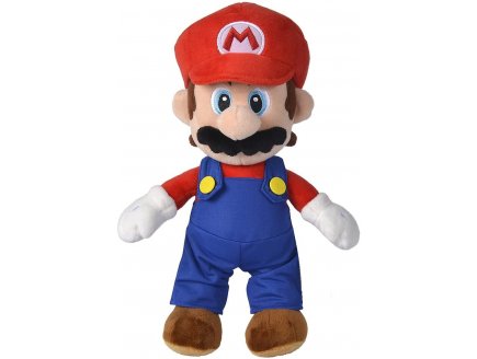 PELUCHE SUPER MARIO 31 CM - PLOMBIER - NINTENDO - PELUCHE LICENCE