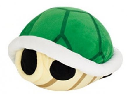 PELUCHE SUPER MARIO KOOPA - CARAPACE TORTUE VERTE 23 CM - NINTENDO - PELUCHE LICENCE