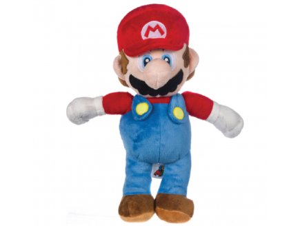 Peluche Super Mario : Mario 18 cm - Plombier - Nintendo - Doudou licence
