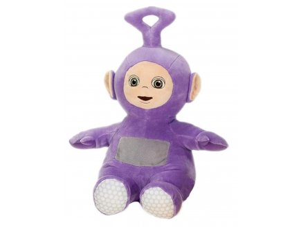 Peluche Teletubbies violet - Tinky Winky 36 cm - Doudou Licence