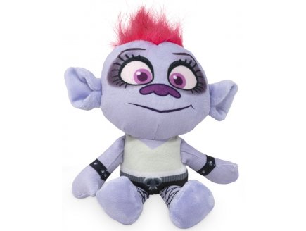 PELUCHE TROLLS WORLD TOUR REINE BARB 30 CM - PELUCHE LICENCE DREAMWORKS