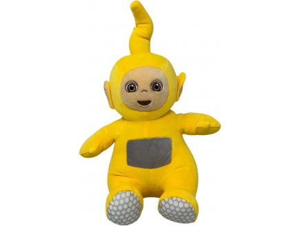 PELUCHE XL TELETUBBIES JAUNE - LAA-LAA 85 CM - GRANDE PELUCHE LICENCE