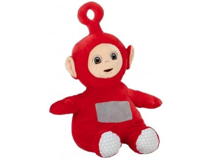 PELUCHE XL TELETUBBIES  ROUGE - PO 75 CM - GRANDE PELUCHE LICENCE