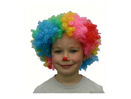 PERRUQUE ENFANT HAIR - ACCESSOIRE DEGUISEMENT - COSTUME - CLOWN