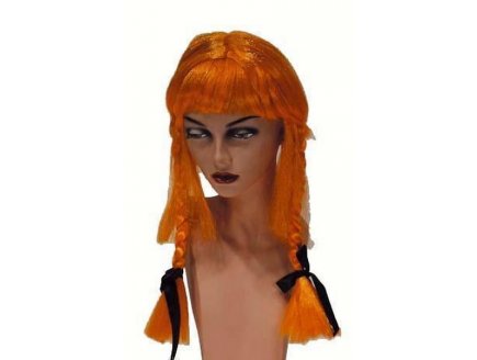 PERRUQUE FEMME FIFI ORANGE - TRESSES ORANGE