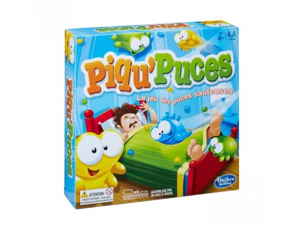 Piqu Puces, le jeu des puces sauteuses - Hasbro - E0884 - Jeu de société Enfant, Classique