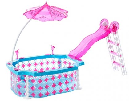 barbie piscine glamour