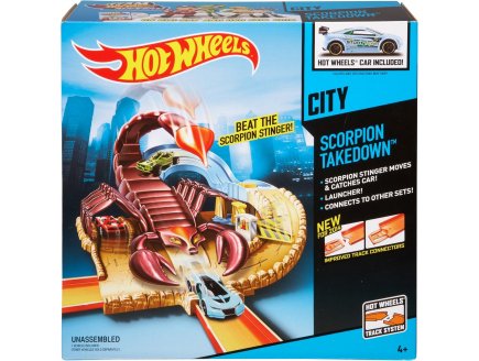 PISTE DE COURSE SCORPION HOT WHEELS CITY - MATTEL - BGJ06