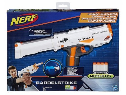 PISTOLET BARRELSTRIKE NERF N-STRIKE MODULUS - HASBRO - C0390