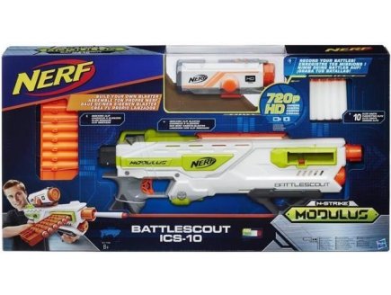 PISTOLET BATTLESCOUT ICS-10 NERF N-STRIKE MODULUS - HASBRO - B1756