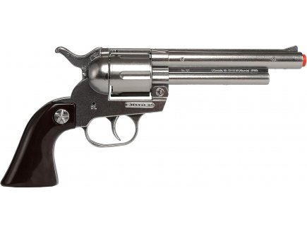 PISTOLET COW BOY 12 COUPS EN METAL ET PLASTIQUE - GONHER - 1210