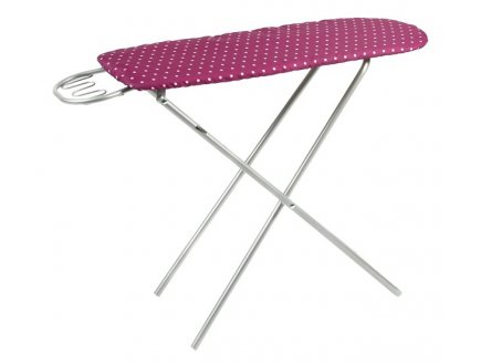 PLANCHE A REPASSER EN METAL LILAS/POIS ENFANT - BAYER CHIC 2000 - JEU IMITATION