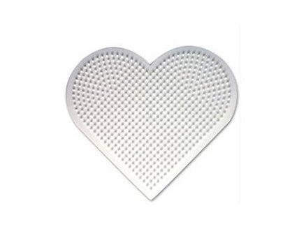 Plaque Hama coeur : Taille Midi - Set loisir créatif enfant