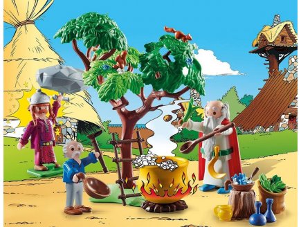 PLAYMOBIL ASTERIX 70933 PANORAMIX ET LE CHAUDRON DE POTION MAGIQUE