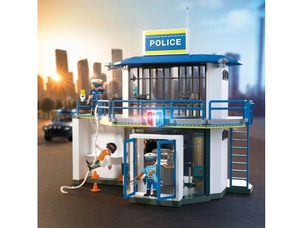 Playmobil City Action 71874 Poste de police avec salle de recherche