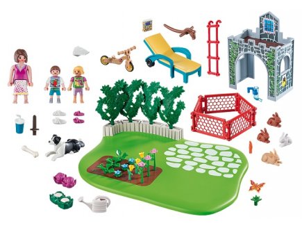 Playmobil city life 70010 superset famille et jardin