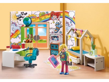 PLAYMOBIL CITY LIFE 70988 CHAMBRE D'ADOLESCENT
