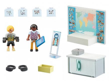 Playmobil city life 71330 classe avec realite augmentee
