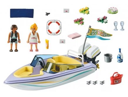 Playmobil City Life 71366 Mari�s et bateau
