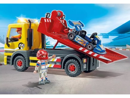PLAYMOBIL CITY LIFE 71429 DEPANNEUSE AVEC KART