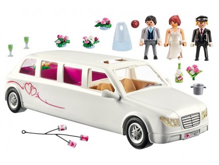 Playmobil city life mariage 9227 limousine avec couple de maries