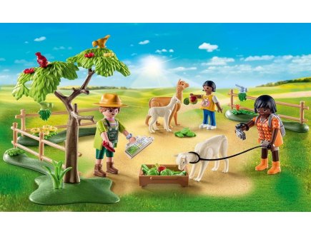 PLAYMOBIL COUNTRY 71251 RANDONNEURS ET ALPAGAS