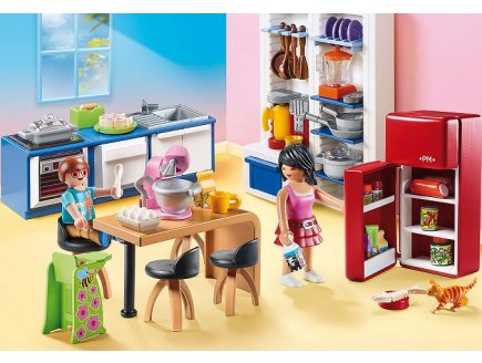 PLAYMOBIL DOLLHOUSE 70206 CUISINE FAMILIALE