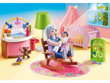 PLAYMOBIL DOLLHOUSE 70210 CHAMBRE DE BEBE