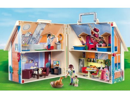 PLAYMOBIL DOLLHOUSE 70985 MAISON TRANSPORTABLE