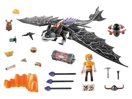Playmobil dragons 71081 tonnerre & tom