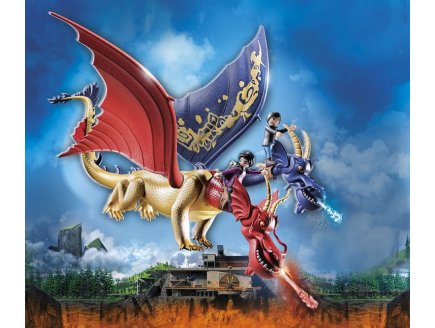 Playmobil Dragons Les Neuf Royaumes 71080 Wu et Wei & Jun