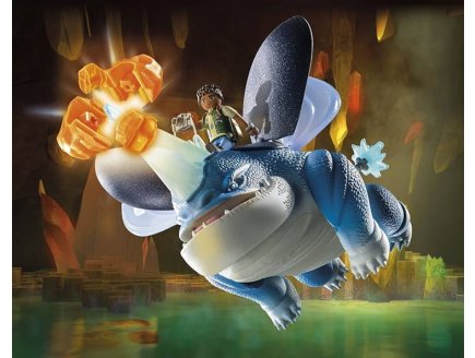 Playmobil Dragons Les Neuf Royaumes 71082 Plowhorn & D'Angelo