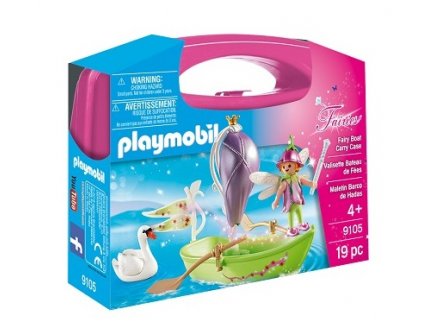 PLAYMOBIL FAIRIES 9105 VALISETTE BATEAU DES FEES