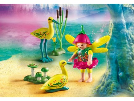 PLAYMOBIL FAIRIES 9138 FEE AVEC CIGOGNES