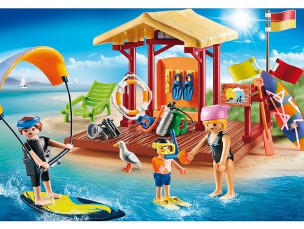 PLAYMOBIL FAMILY FUN 70090 ESPACE DE SPORTS NAUTIQUES