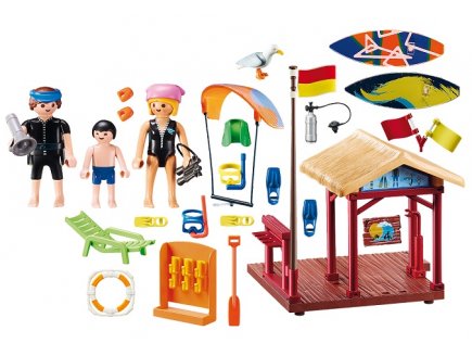 Playmobil family fun 70090 espace de sports nautiques