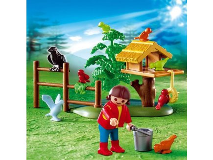 PLAYMOBIL FORET 4203 ENFANTS / OISEAUX / NID