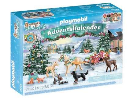 PLAYMOBIL HORSES OF WATERFALL 71345 CALENDRIER DE L'AVENT EQUESTRE - NOEL 2023