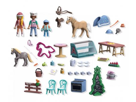 Playmobil Horses of Waterfall 71952 Calendrier de l'avent p�tisserie de No�l