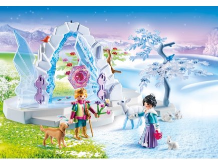 PLAYMOBIL MAGIC 9471 FRONTIERE CRISTAL DU MONDE DE L'HIVER