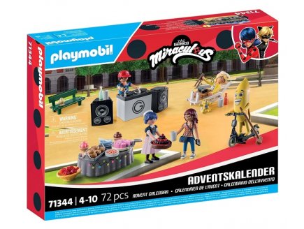 PLAYMOBIL MIRACULOUS 71344 CALENDRIER DE L'AVENT PIQUE-NIQUE A PARIS - NOEL 2024