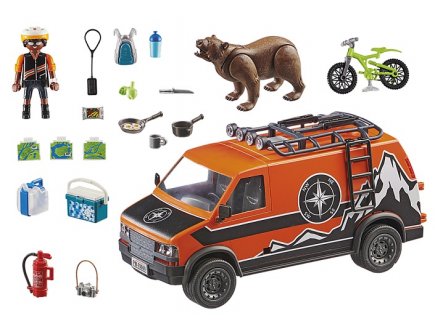 Playmobil off-road action 70660 explorateur et van