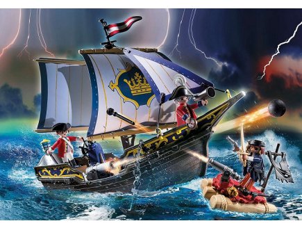 PLAYMOBIL PIRATES 70412 CHALOUPE DES SOLDATS