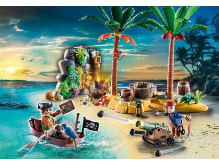 PLAYMOBIL PIRATES 70962 ILOT DES PIRATES