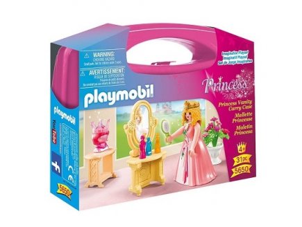 PLAYMOBIL PRINCESSE 5650 VALISETTE PRINCESSE ET COIFFEUSE