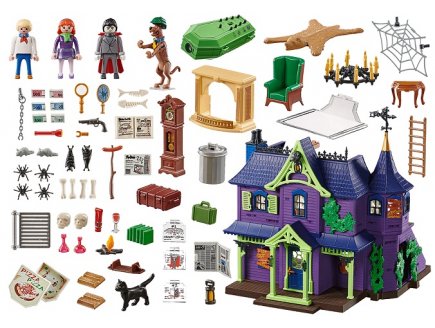 Playmobil scooby-doo 70361 histoires dans le manoir hante