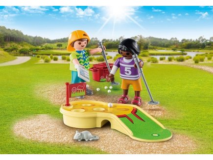 PLAYMOBIL SPECIAL PLUS 9439 ENFANTS ET MINIGOLF