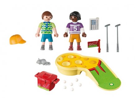 Playmobil special plus 9439 enfants et minigolf